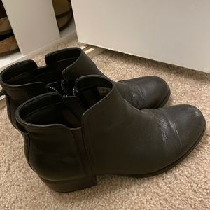 Clarks booties. SUPER comfortable